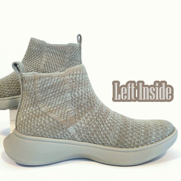 Vivaia Size 5 Women's Green Water Repellent Wool Ankle Urban Chelsea Boot - Picture 3 of 10